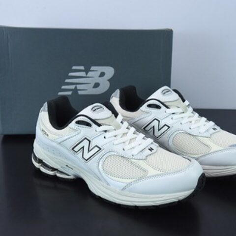 X01C4 纯原版本出货新百伦New Balance ML2002系列复古老爹风休闲运动慢跑鞋“皮革白奶白黑”ML2002RQ