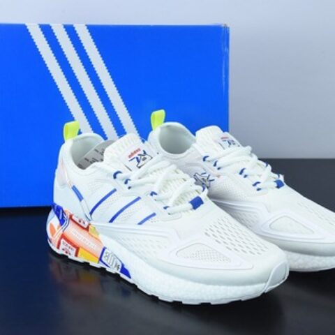 ZX 2K Adidas Originals ZX 2K Boost 阿迪达斯爆米花复古经典运动鞋GX2718