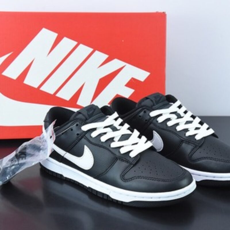 Nike Dunk Low 黑白 低帮 复古 休闲 板鞋 货号DJ6188-002
