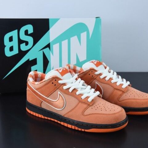 Concepts x Nk SB Dunk Low "Orange Lobster" 橙龙虾 SB低帮运动休闲板鞋 货号：FD8776-800