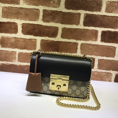 GUCCI古驰Padlock系列小号GG肩背包409487