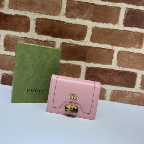 GUCCI古驰Diana竹节卡包658244