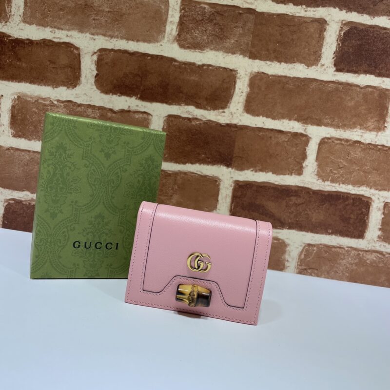 GUCCI古驰Diana竹节卡包658244