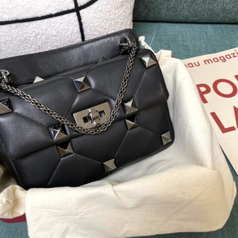 Valentino华伦天奴Garavani Roman Stud 纳帕羊皮革链条包0188