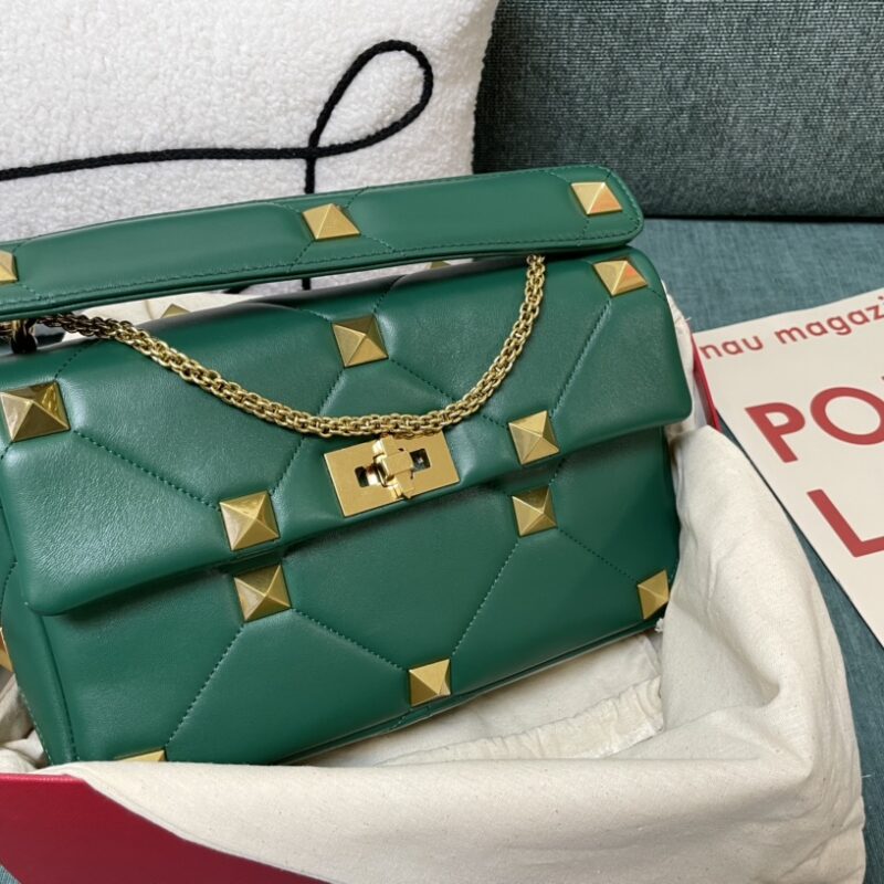 Valentino华伦天奴Garavani Roman Stud 纳帕羊皮革链条包0188