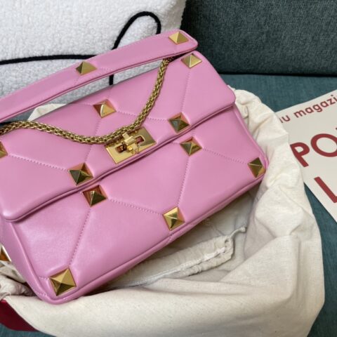 Valentino华伦天奴Garavani Roman Stud 纳帕羊皮革链条包0188