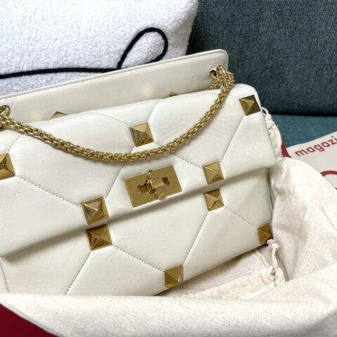 Valentino华伦天奴Garavani Roman Stud 纳帕羊皮革链条包0188