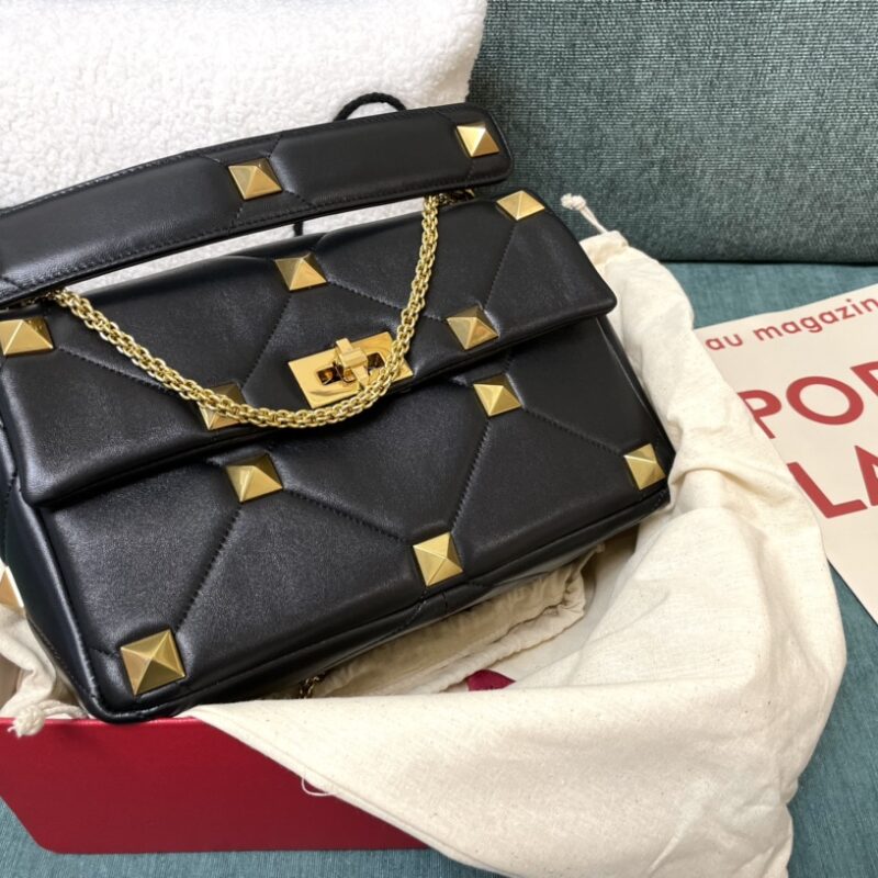 Valentino华伦天奴Garavani Roman Stud 纳帕羊皮革链条包0188