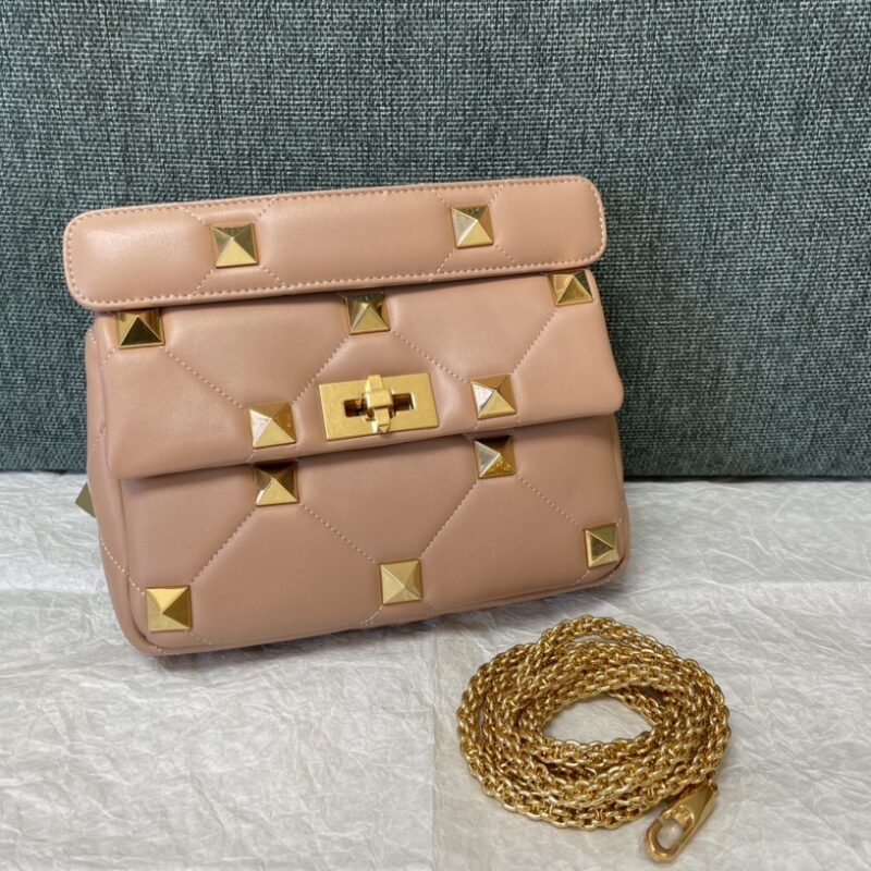 Valentino华伦天奴Garavani Roman Stud 纳帕羊皮革链条包0188