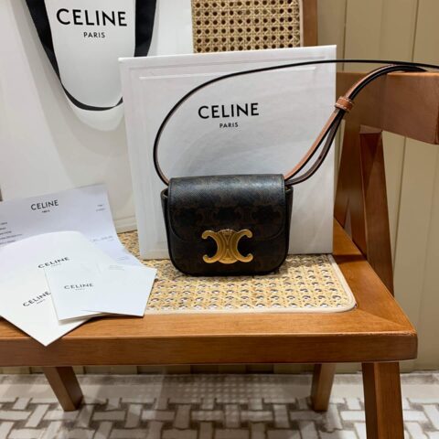 CELINE MINI TRIOMPHE 11CM BAG 10I513老花