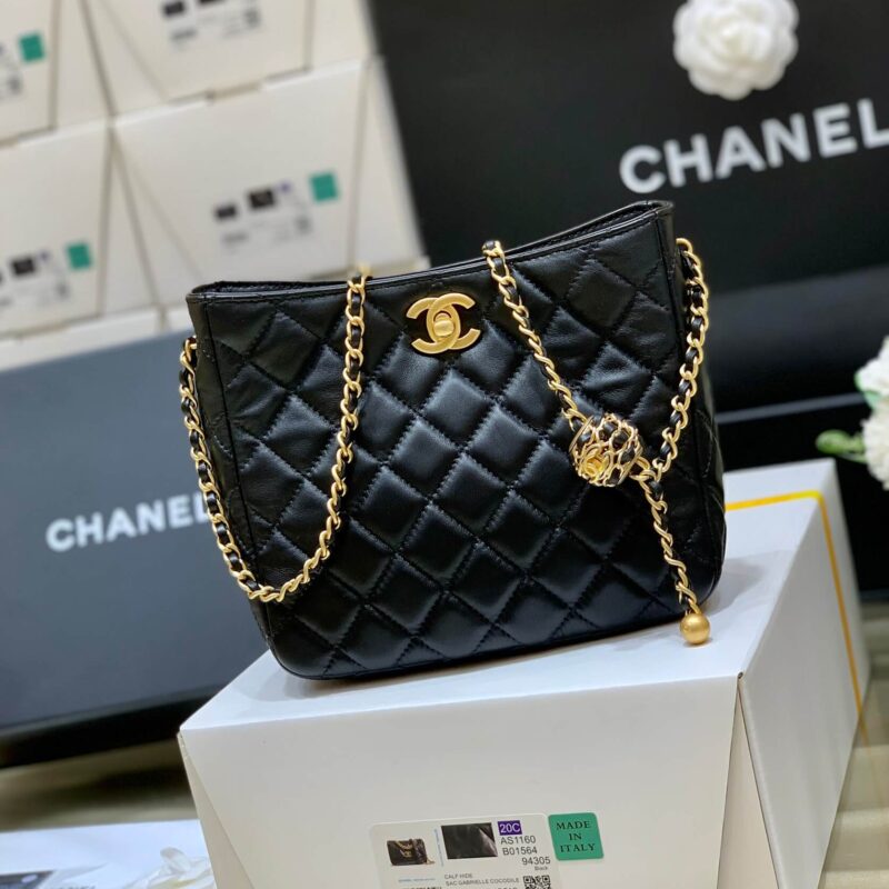 CHANEL 2022cc春夏系列金球hobo嬉皮包 AS3259