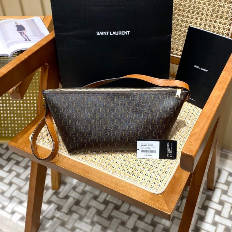 YSL 𝗟𝗘 𝗠𝗢𝗡𝗢𝗚𝗥𝗔𝗠𝗠𝗘 36CM 老花饺子包 667490