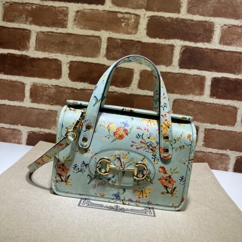 GUCCI古驰马衔扣1955系列迷你手提包645453