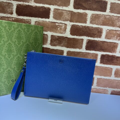 GUCCI古驰GG Marmont系列皮革手拿包475317