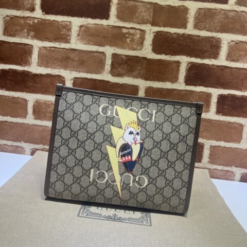 GUCCI古驰印花手拿包703805