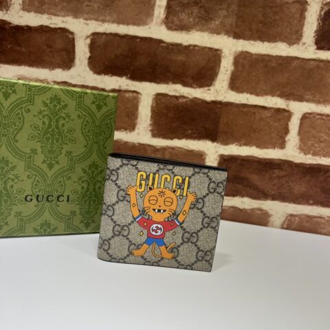 GUCCI古驰小猫印花钱包451268