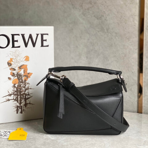 LOEWE罗意威 Puzzle bag 小号几何包 0189黑色24CM