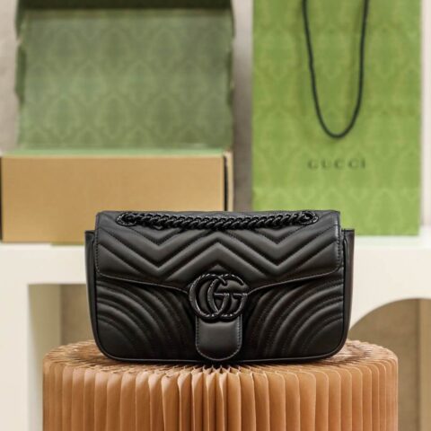 443497 DTDFV 1000 Gucci GG Marmont small shoulder bag