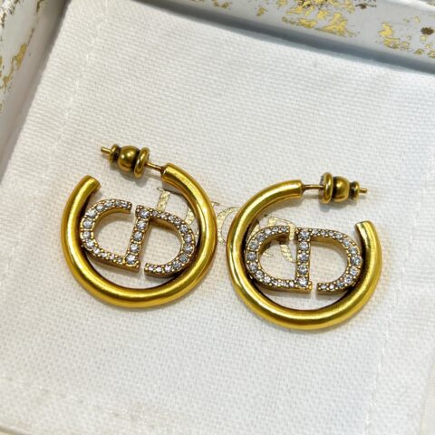 新款☑️DIOR迪奥CD耳钉耳环