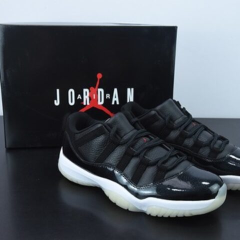 Air Jordan AJ11 Low "72-10" 大魔王低帮 货号：AV2187-001