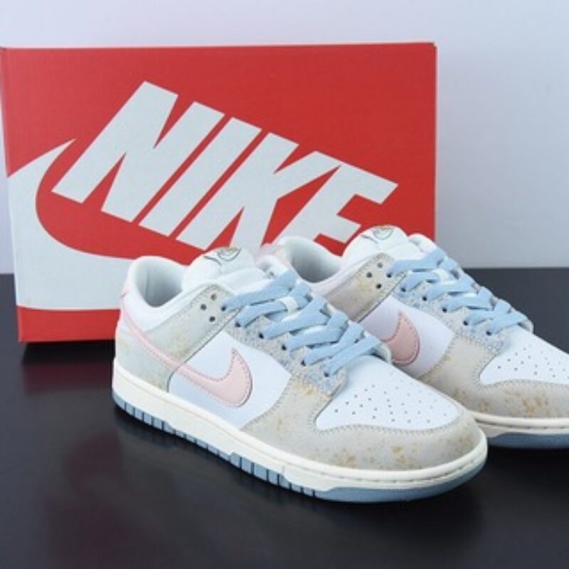 NK Dunk Low 白灰铁锈低帮运动休闲板鞋 货号：DV6486-100
