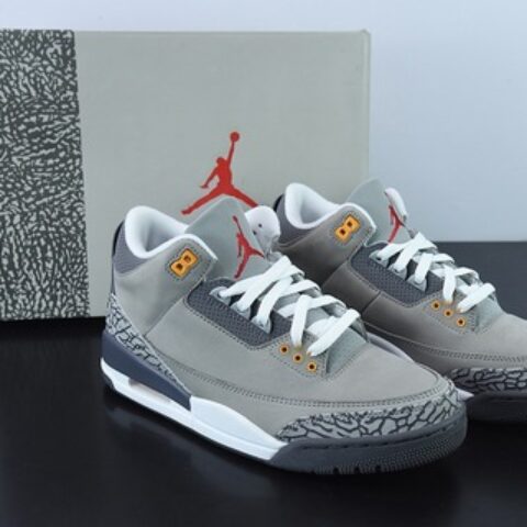 Air Jordan 3 Retro "Cool Grey" AJ3酷灰男士运动鞋 CT8532-012