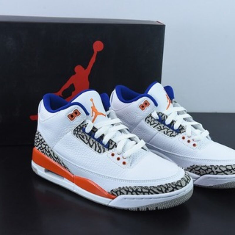 L00H6 纯原 Air Jordan 3 Retro aj3 尼克斯男子运动鞋 136064-148
