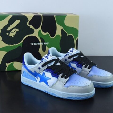 Human Made Bape Sta Sk8 To Nigo" 潮流教父Nigo 品牌 猿人头经典滑板百搭休闲运动板鞋