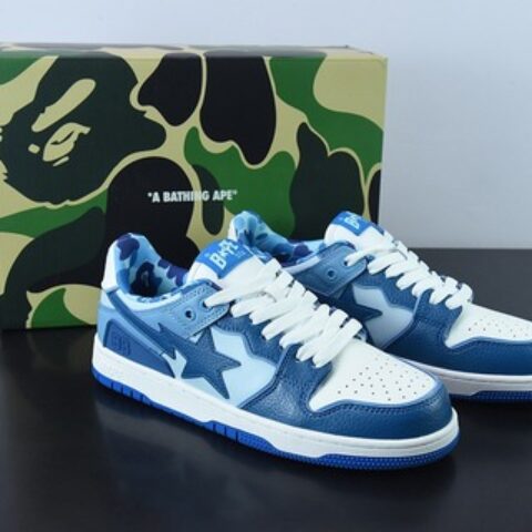 Human Made Bape Sta Sk8 To Nigo" 潮流教父Nigo 品牌 猿人头经典滑板百搭休闲运动板鞋