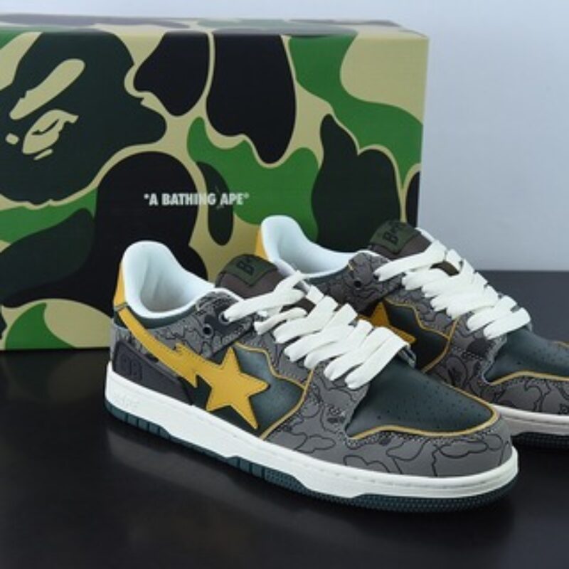 Human Made Bape Sta Sk8 To Nigo" 潮流教父Nigo 品牌 猿人头经典滑板百搭休闲运动板鞋