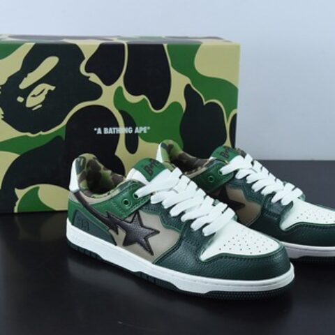 Human Made Bape Sta Sk8 To Nigo" 潮流教父Nigo 品牌 猿人头经典滑板百搭休闲运动板鞋