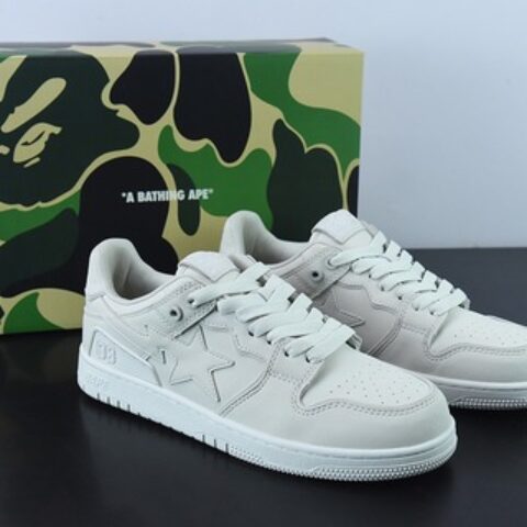 Human Made Bape Sta Sk8 To Nigo" 潮流教父Nigo 品牌 猿人头经典滑板百搭休闲运动板鞋