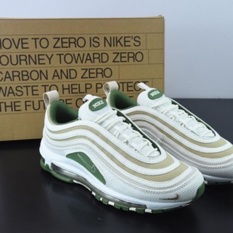Nike Air Max 97＂ Sun Club ＂低帮复古跑步鞋白绿DM8588-100