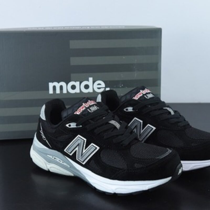 新百伦New Balance Made in USA M990V3 三代系列美产血统经典复古休闲运动百搭老爹跑步鞋 货号：M990BS3