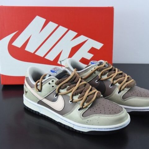 NBA x NK Dunk Low 解构 做旧 荒漠废土 天使恶魔低帮男士运动鞋 货号：DD3363-002