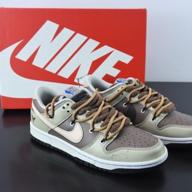 NBA x NK Dunk Low 解构 做旧 荒漠废土 天使恶魔低帮男士运动鞋 货号：DD3363-002