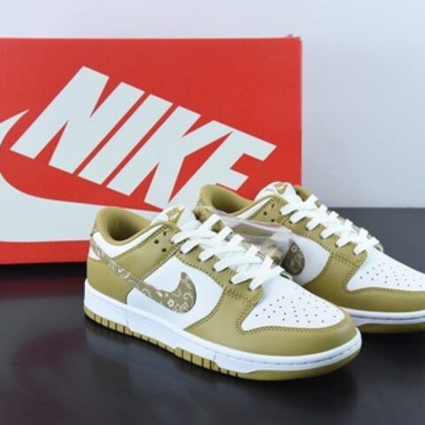 Nike SB Dunk Low "Barley Paisley"  牛油果绿 腰果花 货号：DH4401 104