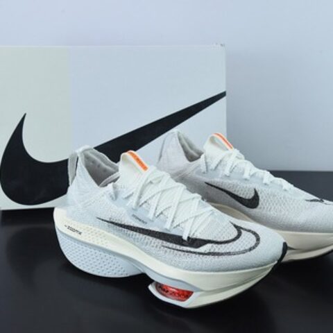 Nike Air Zoom Alphafly NEXT% 2 Proto 马拉松3.0高性能跑鞋/白黑DJ6206-100