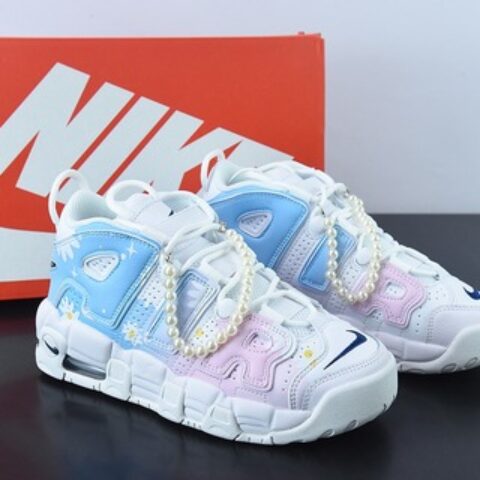 NK Air More Uptempo 大AIR皮蓬复古篮球鞋 货号：DH9719-100