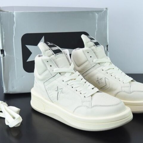 Rick Owens DRKSHDW x Converse Turbodrk Weapon 联名款 防滑耐磨 高帮复古篮球鞋