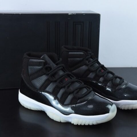 Air Jordan 11 AJ11 乔丹11代高帮篮球鞋/大魔王 漆皮 经典款男士高帮鞋 货号： 378037-002