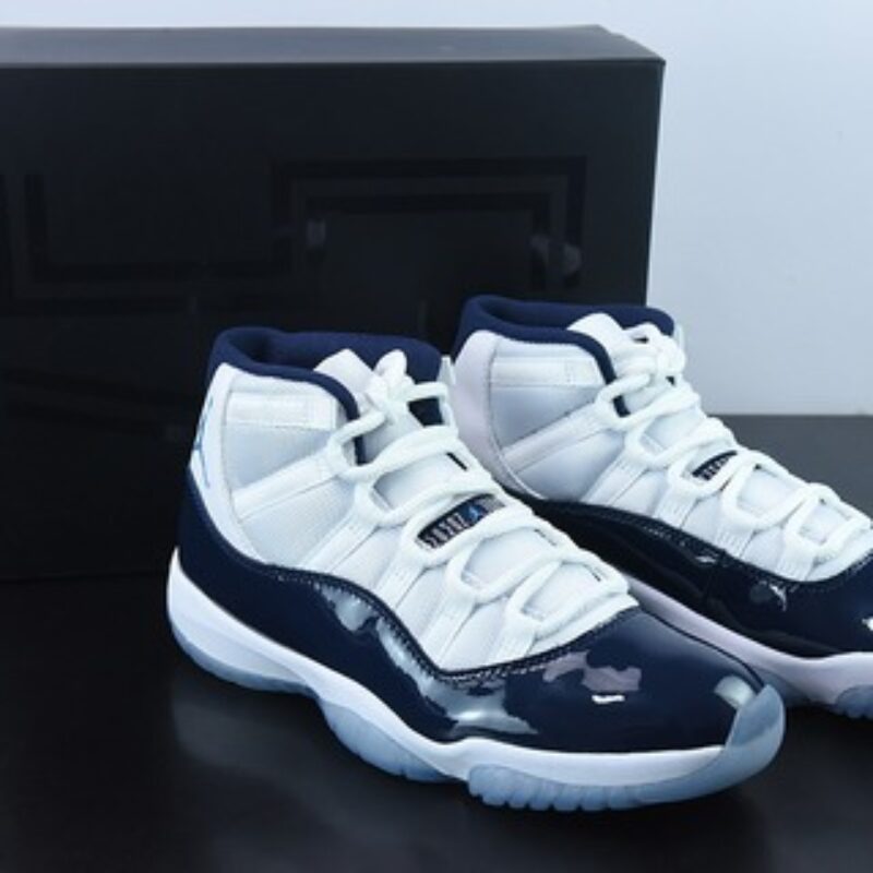 Air Jordan AJ11 "Win Like '82" 午夜蓝高帮 货号： 378037-123