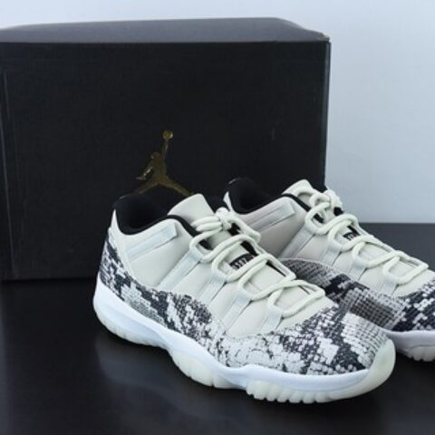 Air Jordan 11 Retro Low 白蛇低帮男士运动鞋 货号：CD6846-002