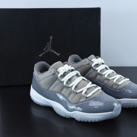Air Jordan 11 Retro Low 低帮男士运动鞋 酷灰 货号：528895 003