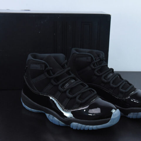 Air Jordan 11 Retro 高帮男士篮球鞋 黑伽马 货号：378037-005