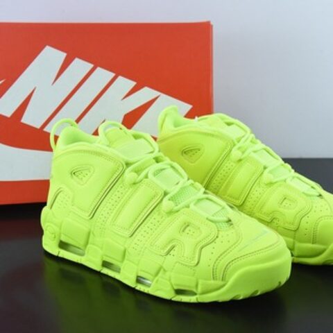 Nk Air More Uptempo 96 QS 荧光绿 皮蓬初代系列经典高街百搭休闲运动文化篮球鞋 货号;DX1790-700