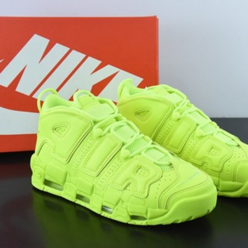 Nk Air More Uptempo 96 QS 荧光绿 皮蓬初代系列经典高街百搭休闲运动文化篮球鞋 货号;DX1790-700