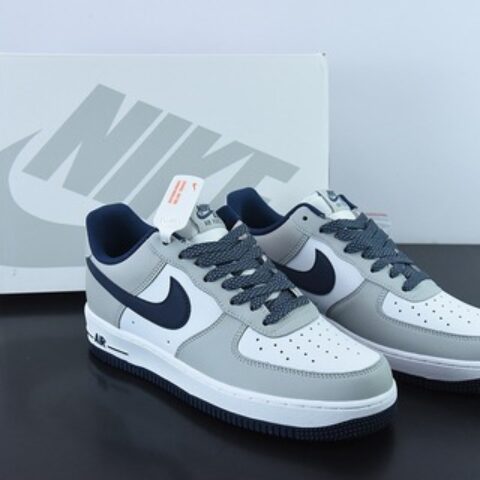 Nike Air Force 1 Low ’07 灰蓝满天星配色 空军一号低帮货号：KU5696-002