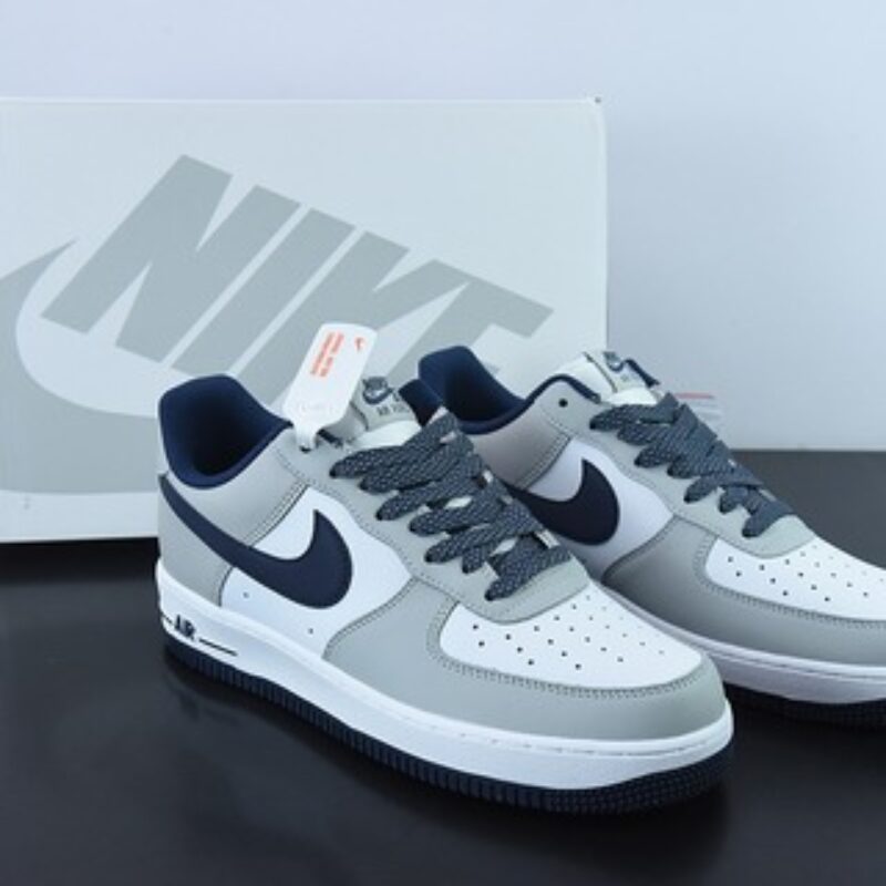 Nike Air Force 1 Low ’07 灰蓝满天星配色 空军一号低帮货号：KU5696-002