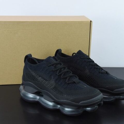 NK Air Max Scorpion "Wolf Grey" 潮流跑鞋 黑色